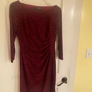 Fitted dress for wedding, holidays, graduation. Classic style.